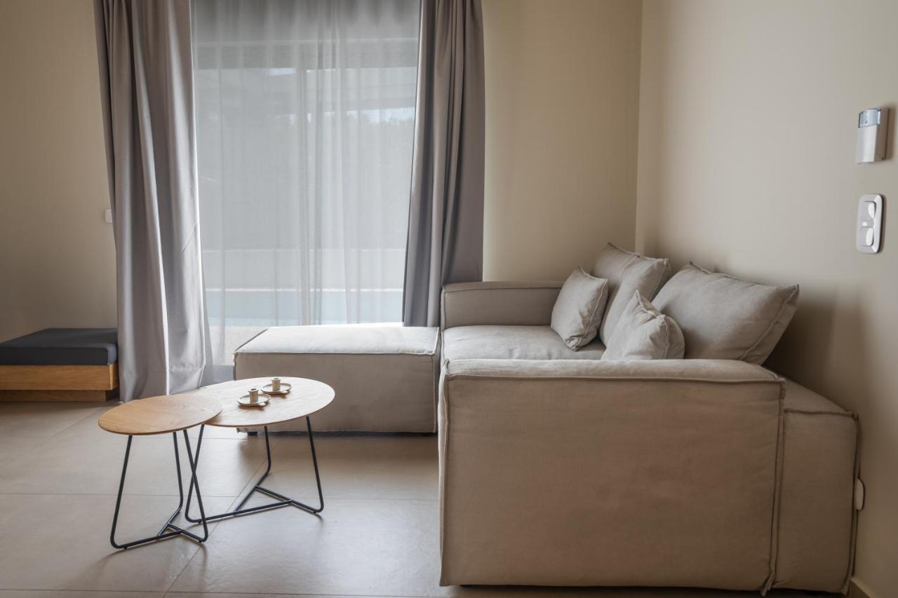 Papadria Villas - Modern Luxury Villas Near Kathisma Beach Tsoukaládhes エクステリア 写真