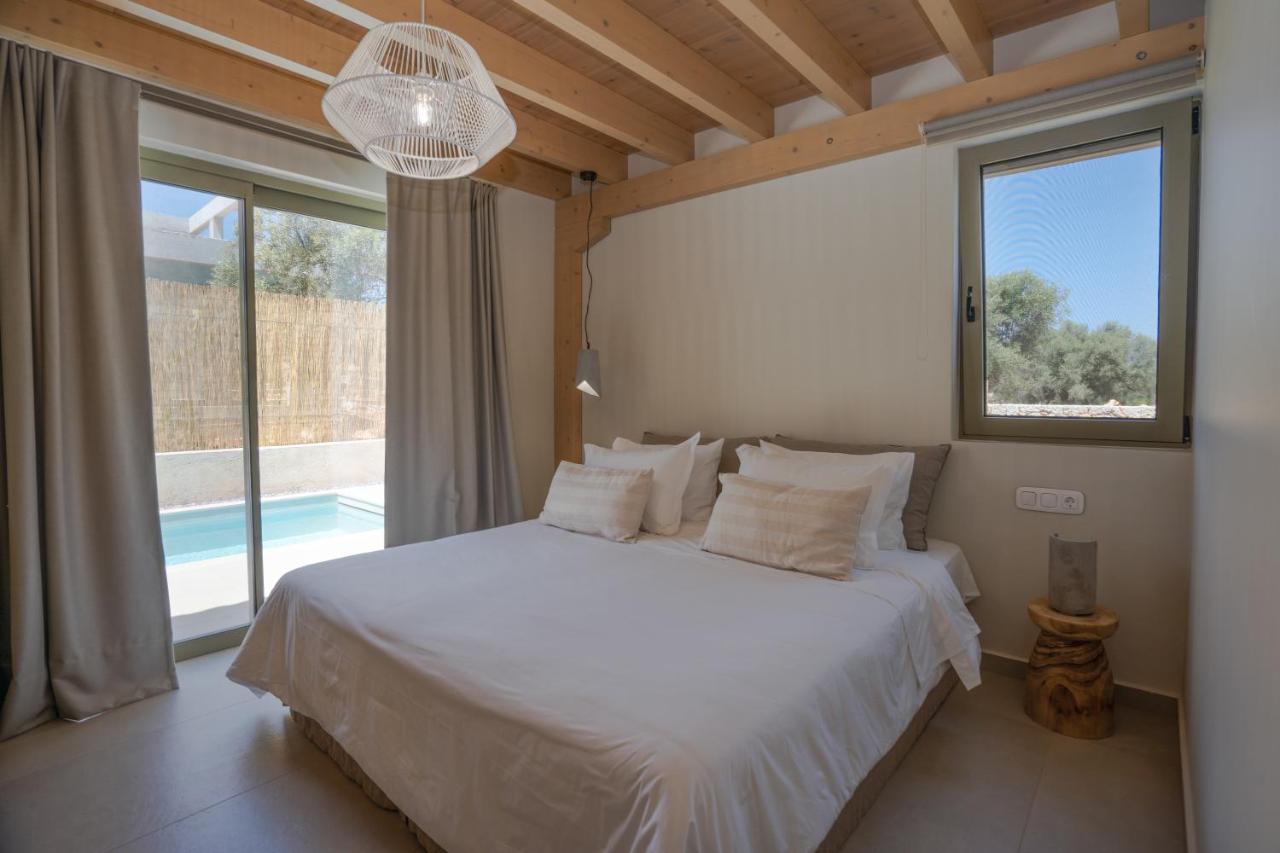 Papadria Villas - Modern Luxury Villas Near Kathisma Beach Tsoukaládhes エクステリア 写真